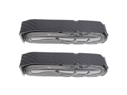 Fita De Proteção Para Borda De Raquete Anti-risco Pu Com Borda Denteada Para Paddle Esportivo 2pcs