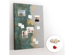 Painel De Cortiça Para Parede Padrão Decorativo Para O Escritório Espelharte (100x140 Cm)