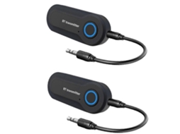 Adaptador Bluetooth 5.0 Zengo 2x Sem Fio, Transmissor E Receptor Bluetooth Para Pc/tv/carro, Entrada Auxiliar De 3,5 Mm Para Música.
