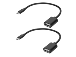 Cabo Adaptador Micro EOOCOO, 2 unidades, carregamento e transferência
