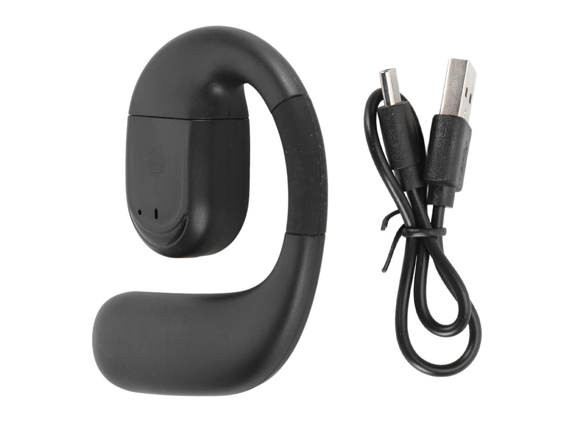 Fones de Ouvido Bluetooth EOOCOO, com gancho, à prova d'água