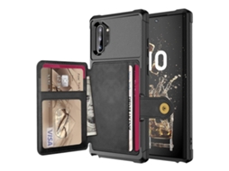 Capa De Couro Para Samsung Galaxy Note10, Carteira Magnética, Cartão, Celular