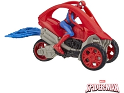 Figura HASBRO Spider-Man e Veículo Vermelho
