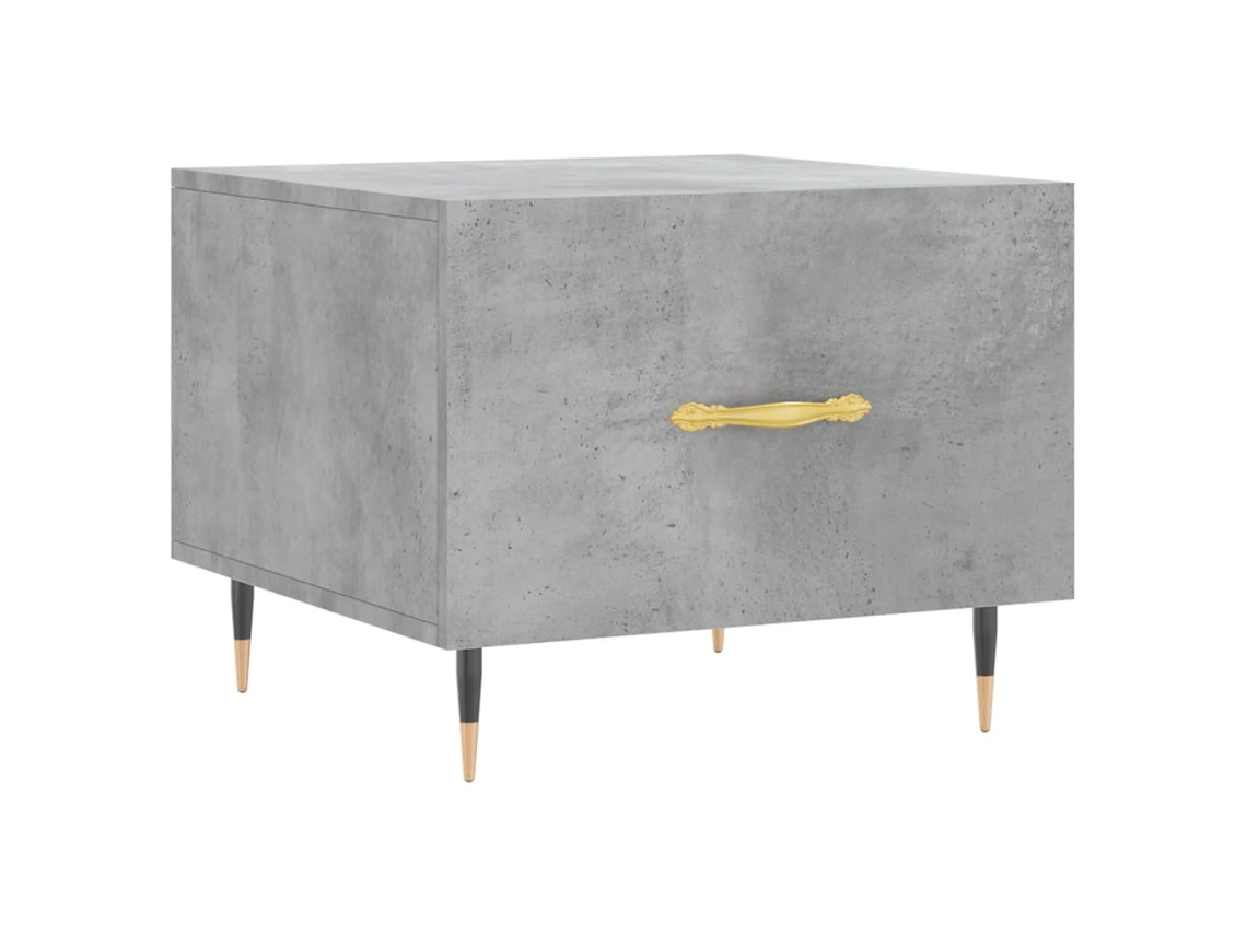 Coffee Table, Coffee Tables Vidaxl Cinzeto Madeira Processada (n/a)