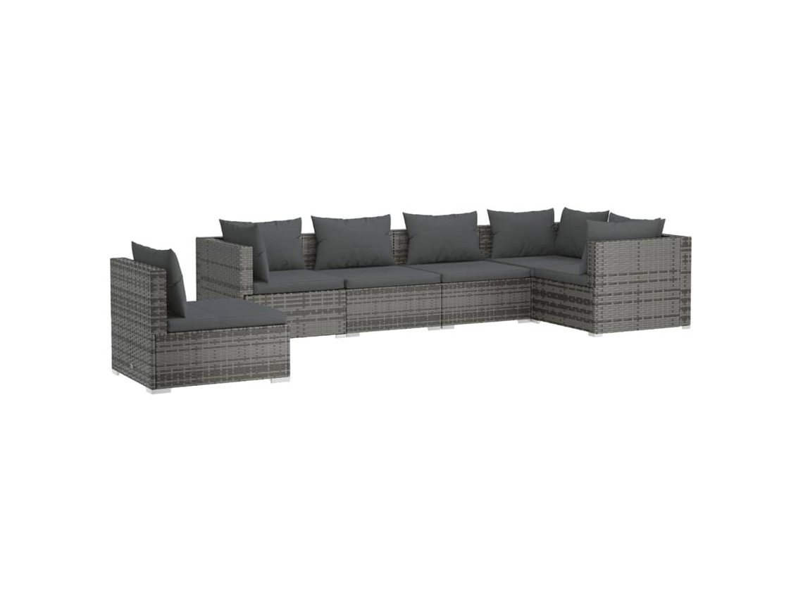 Garden Lounge Set, Garden Lounge Sets Vidaxl Cinzeto Rattan / Vime (n/a)