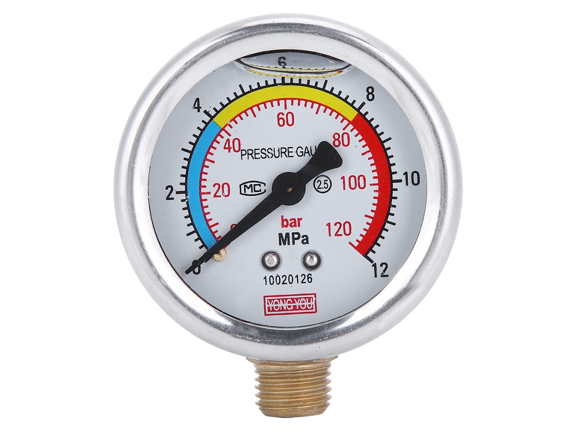 Manômetro De Óleo Bomba Tipo 30/40/60 G1/4 Dn8 Agrícola