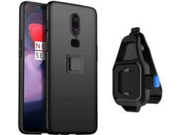Capa Oneplus 6 Turtleshell com Suporte à Cintura Preto
