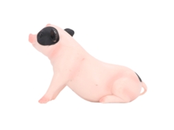 Mali figura de Porco em Postura Realista Pvc Educativo Brinquedo Animal de Fazenda Infantil