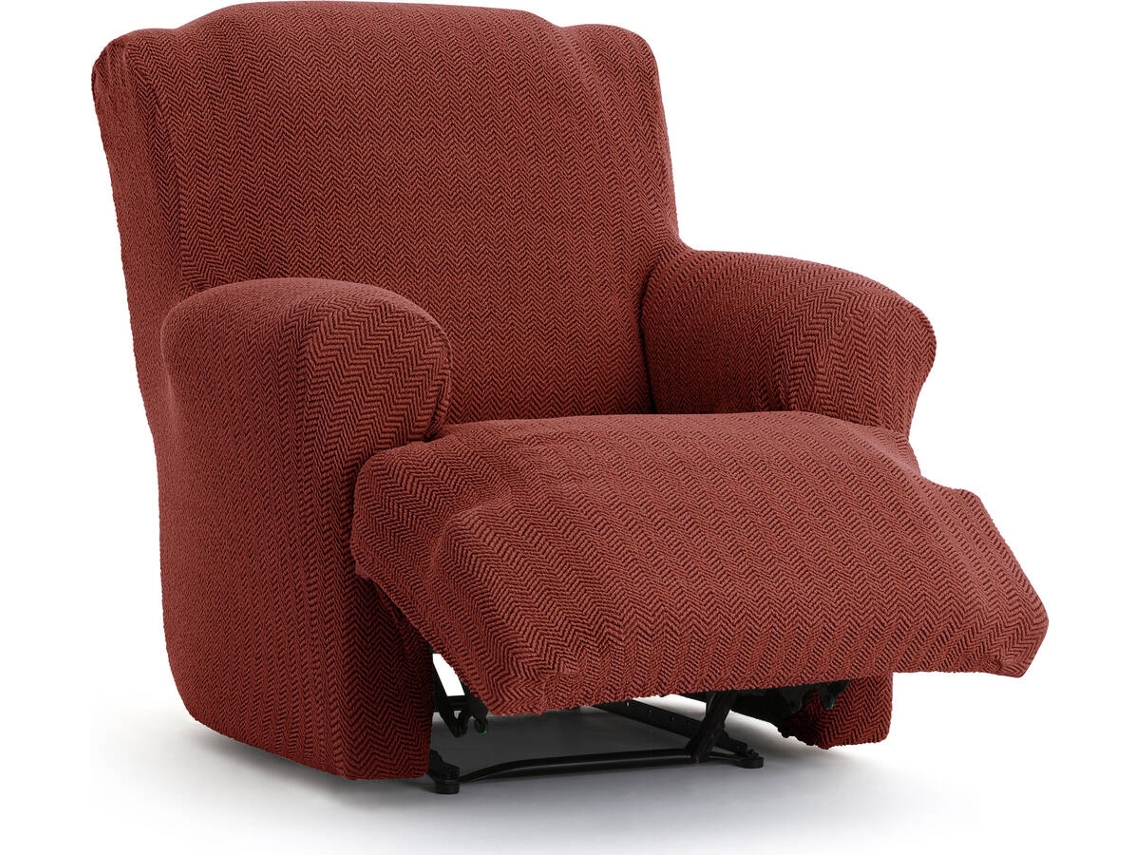 Capa de Poltrona Relax XL EYSA Premium Jaz Tecido Multielástico (110 x 80 x 120 cm - Poliéster e Algodão - Caldera)