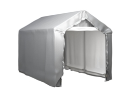 Vidaxl Tenda De Armazenamento 180x300 Cm Aço Cinzento