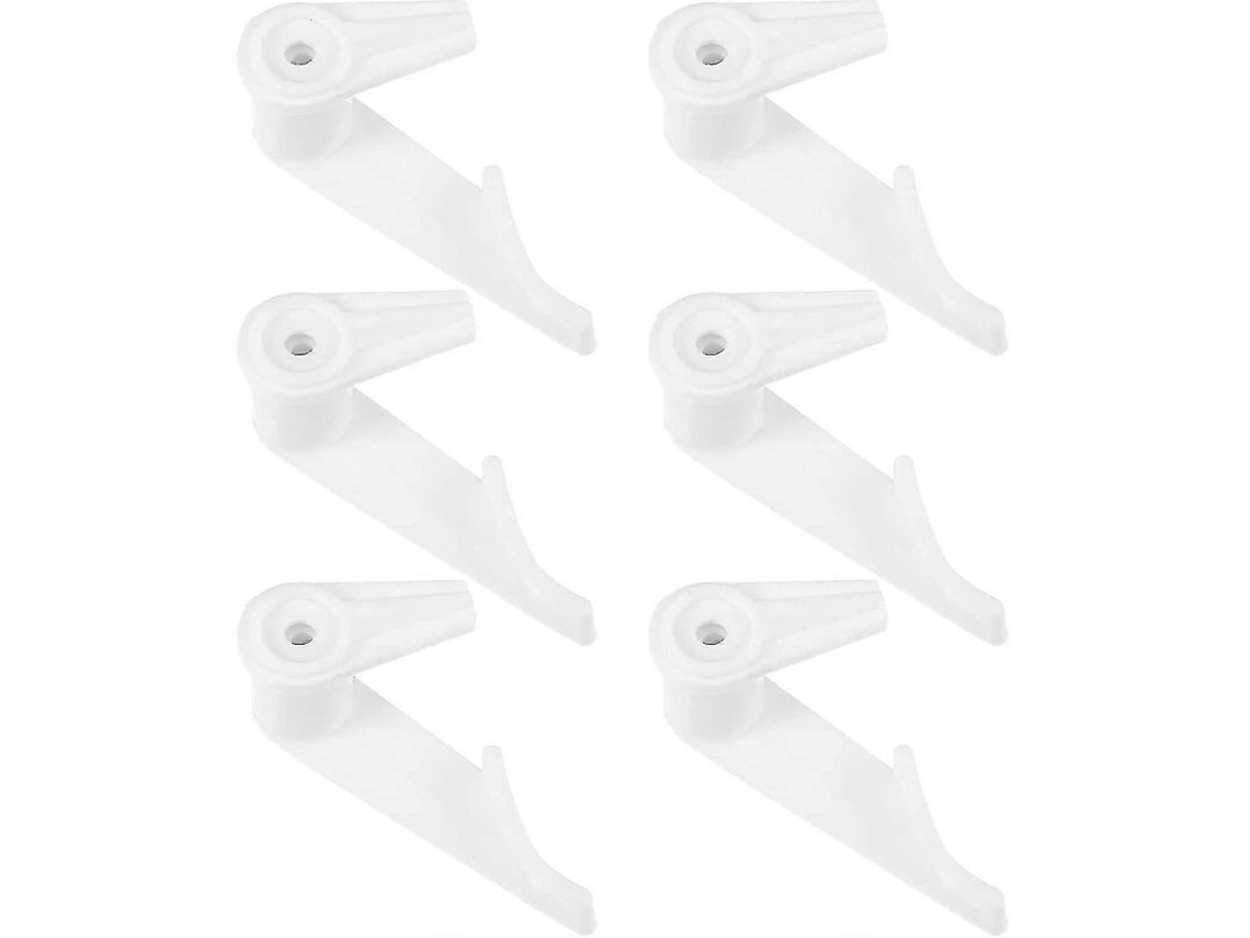 Clips Fixação Lâmpadas Teto Resistentes Abraços Led Para Chandeliers E Luminárias 20pcs Branco
