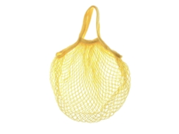 Sacola De Compras Portátil Em Algodão, Feita De Malha, Ecológica, Reutilizável, Com Alça Curta, Ideal Para Supermercados. Sacola De Compras Em Te