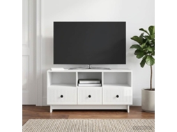 Vidaxl Gabinete para Tv com Gaveta Branco Brilhante 102 X 34,5 X 50 Cm