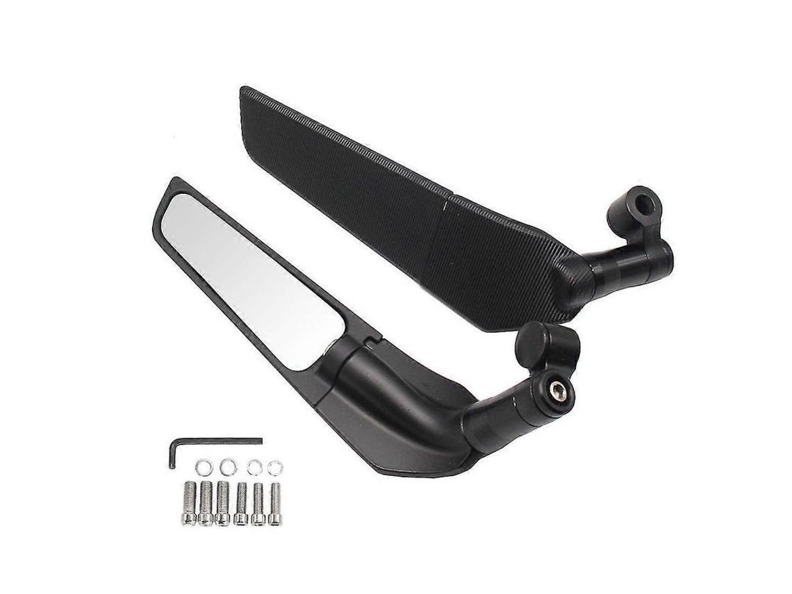 Espelhos Retrovisores Moto Ajustáveis Universal Alas De Vento Rotativos Para Diavel/carbon/