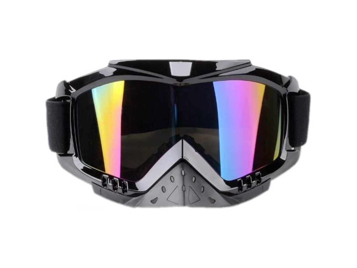 Óculos De Moto Motocross Anti-embaçamento Protetor Uv Resistente A Vento Para Moto Bicicleta Neve Presente