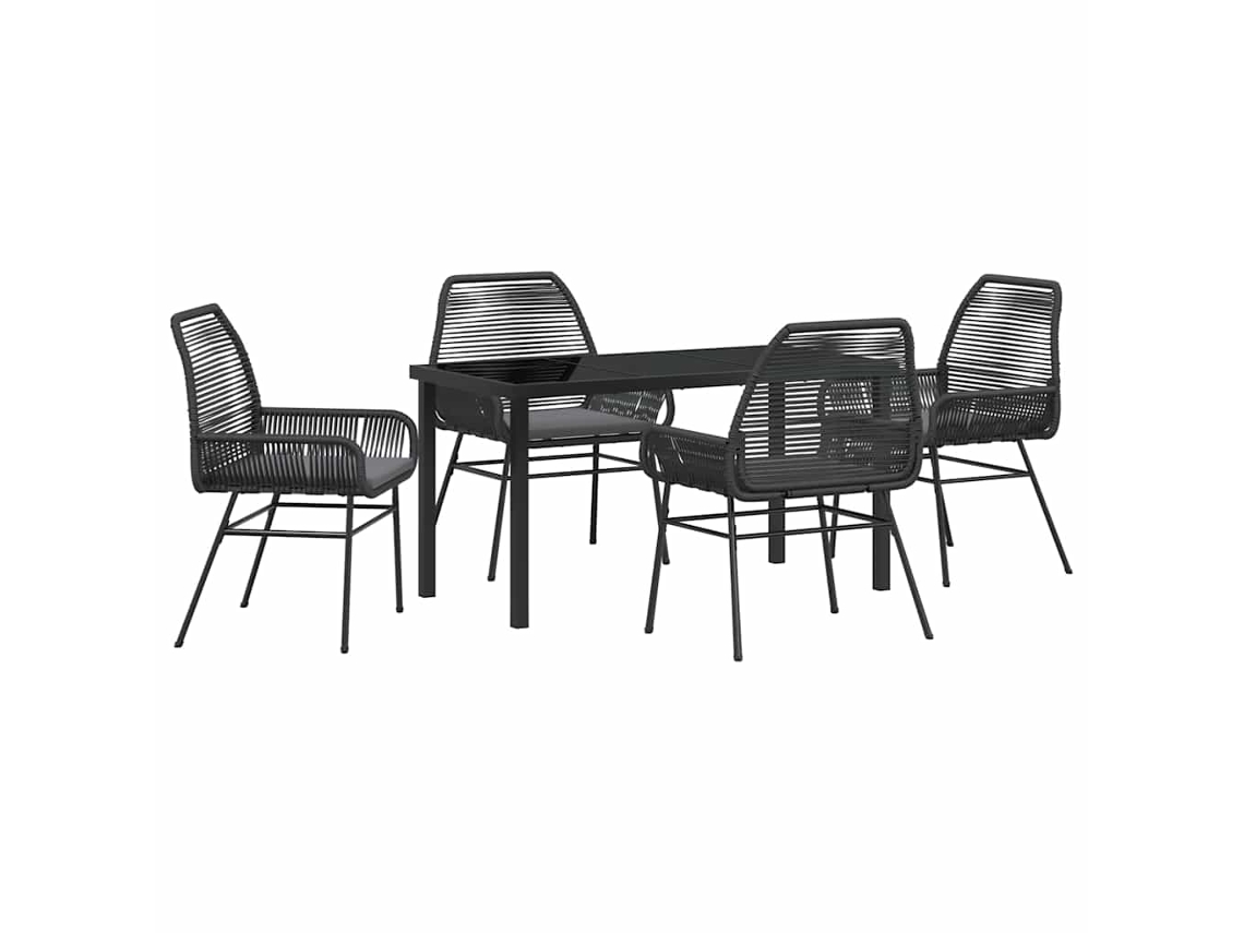 Conjunto de Móveis de Jardim 7 Pcs HARLANV1