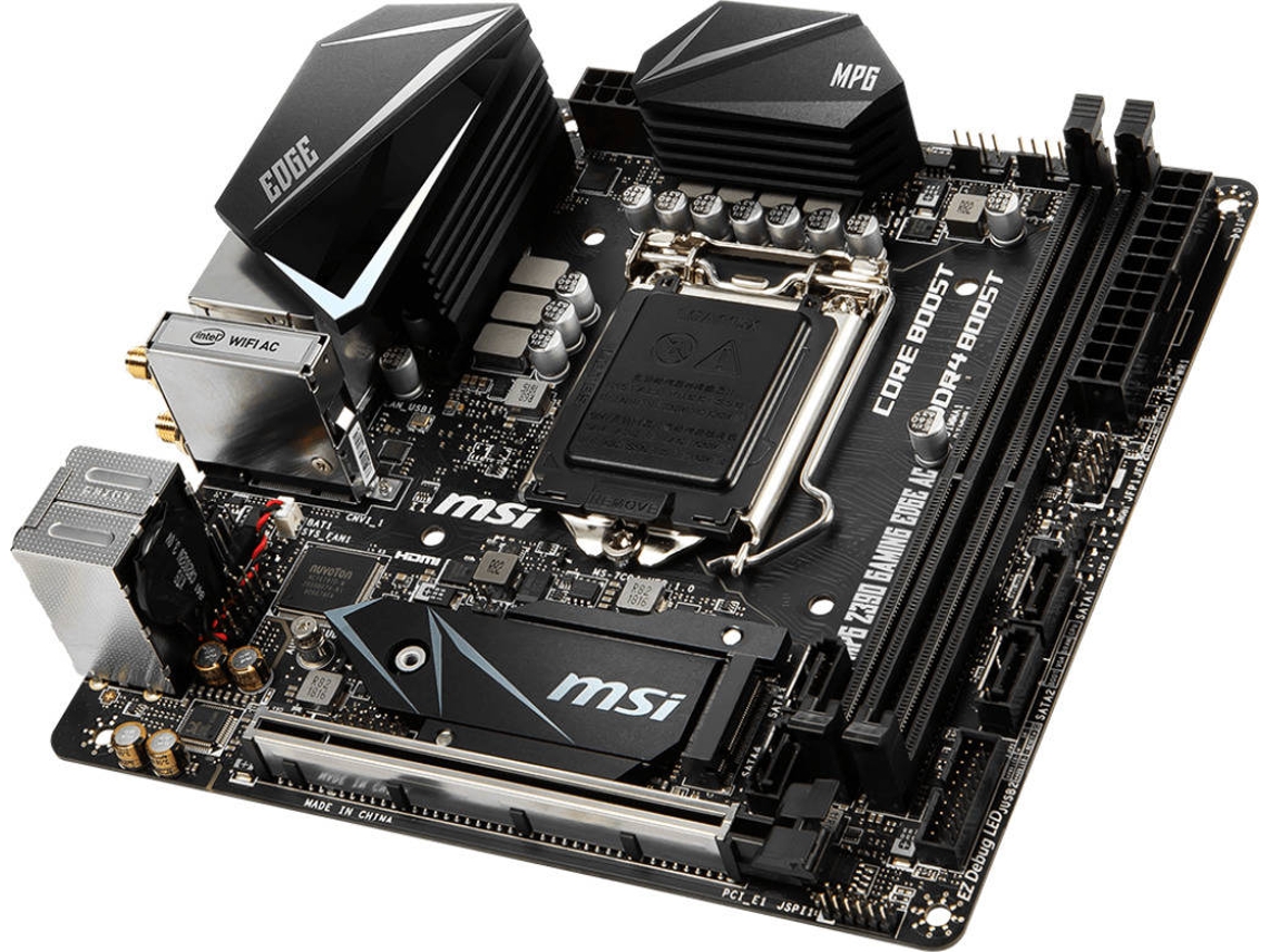 Motherboard MSI MPG Z390i Gaming Edge AC (Socket LGA 1151 Intel Z390
