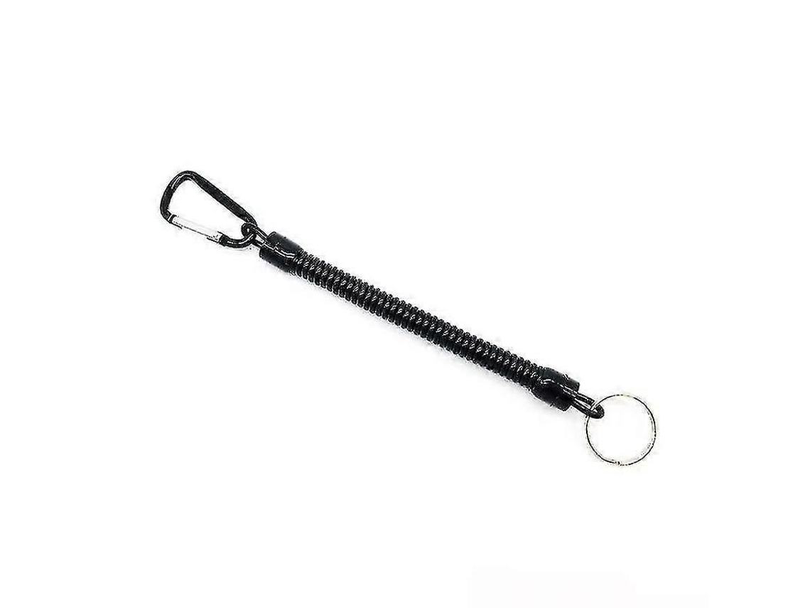 Chaveiro de Bobina Mola Espiral Retrátil Roubo À Prova Anti perdido Fio Estiramento Chave Anel Cob Re Lagosta Metálica Fec GOKOCO