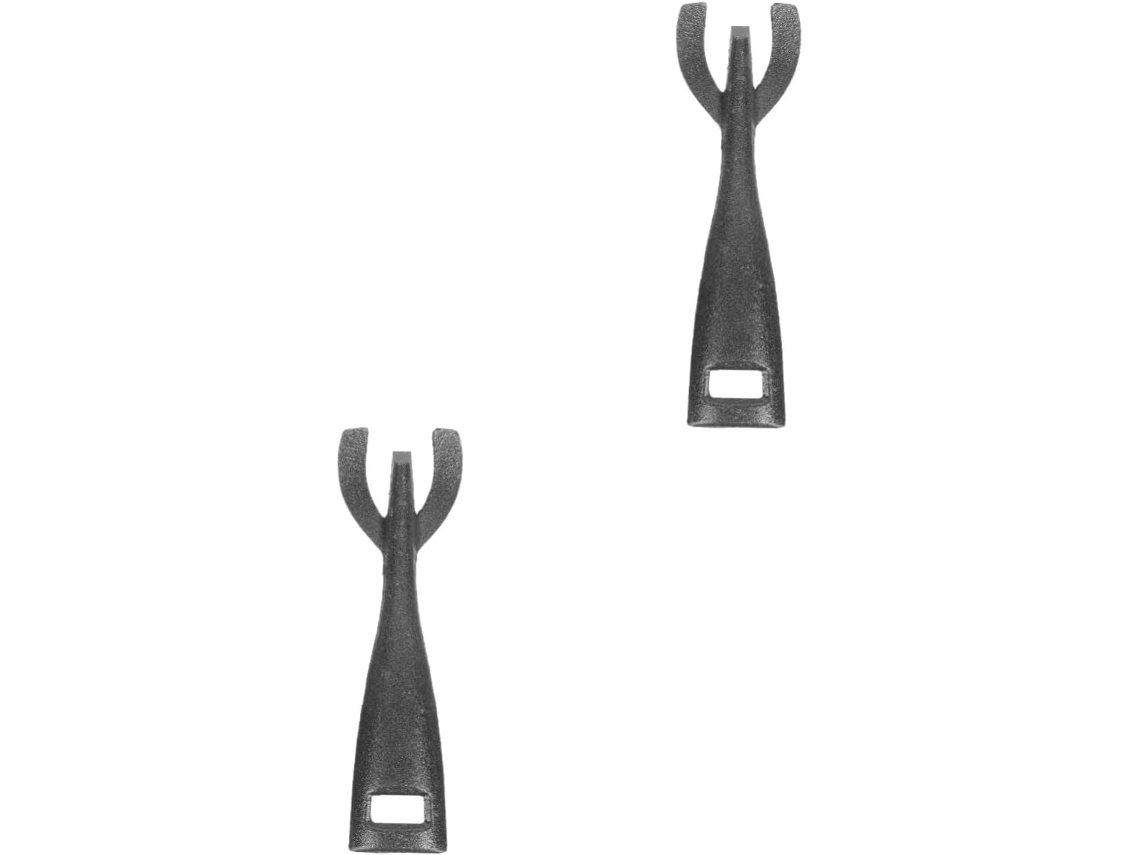 Pinça Para Churrasco De 2 Peças, Utensílio Ergonômico Para Assar Em Chapas Quentes, Acessório Prático Para Cozinha E