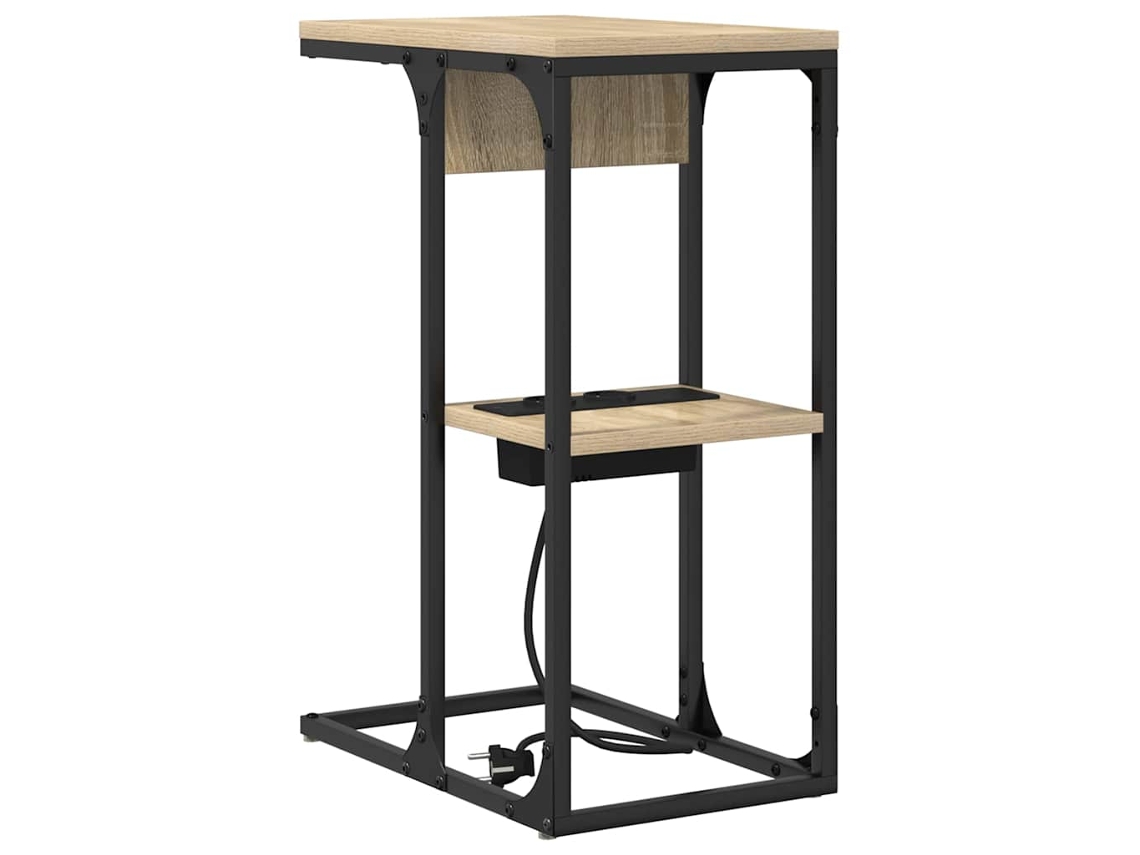 Cabeceira Carvalho Sonoma com Guarda-Roupa 41,5x26x60,5 cm MAISON EXCLUSIVE