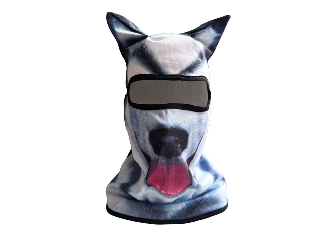 Máscara Protetora Solar Exterior CZHHMART Padrão Animal 3d, Divertida,estilo 6