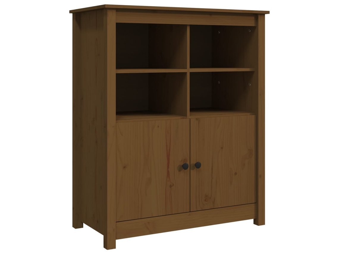 Sideboard, Sideboards Vidaxl Marrom Madeira De Pinho (n/a)