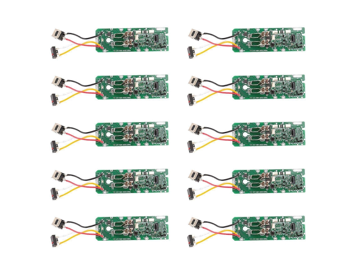 10 Placas De Circuito Impresso De Proteção Para Carregamento De Bateria De Íon-lítio Para Aspiradores De Pó De 21,6 V V6 E V7_ptg