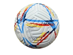 Bola De Futebol Clássica Em Pu, Tamanho 5, 1 Unidade, À Prova De Explosão, Com Estampa Temática, Ideal Para Treinamento.