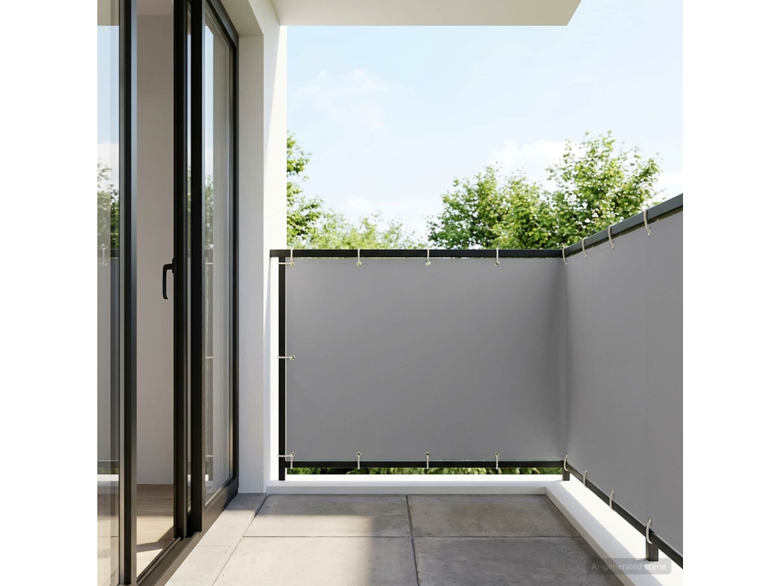Vidaxl Tela De Privacidade Para Varanda 150 X 500 Cm