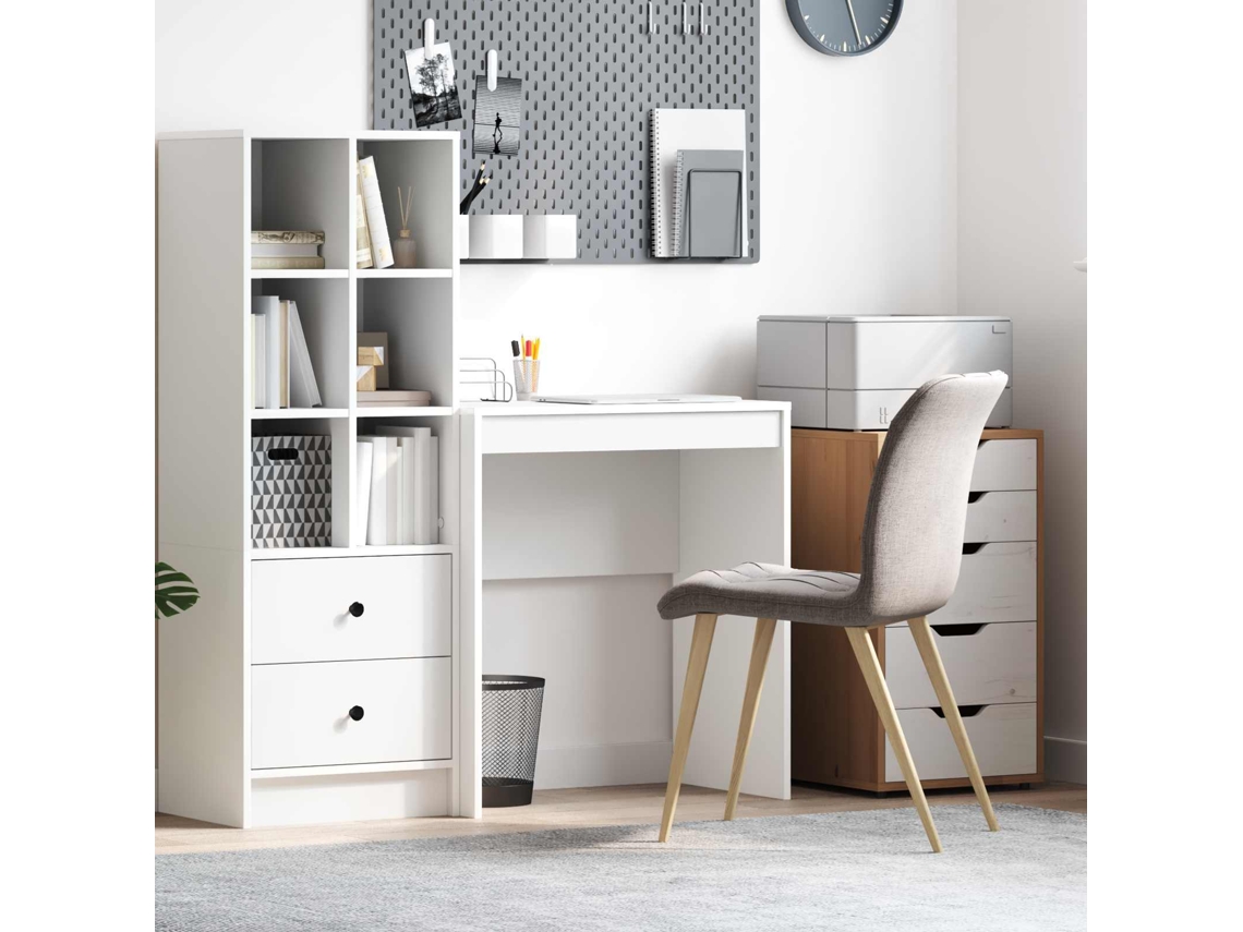 Vidaxl Mesa Branco 70 X 40 X 76 Cm