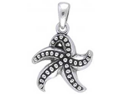 Dive Silver Starfish Pendant