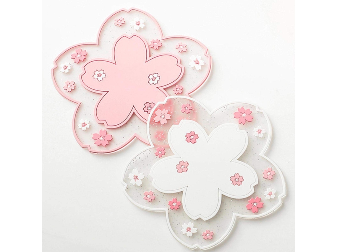 Porta Copos Sakura Em Pvc Aquaforge