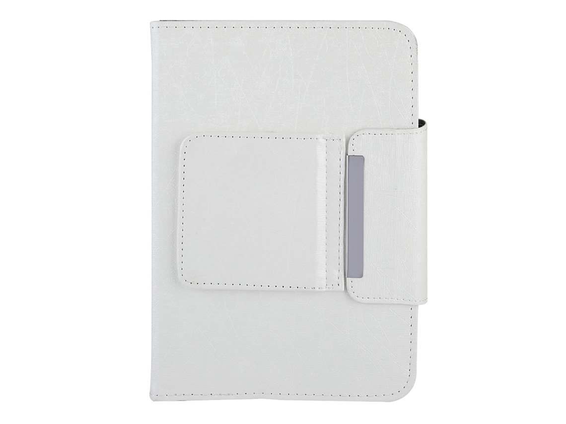 Capa com Teclado Bluetooth LAXISCREED universal 9/10 Polegadas Material Pu Branco