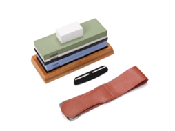 Conjunto De Pedra Afiar Faca 2 Lados 400 1000 3000 8000, Kit Afiador Doméstico