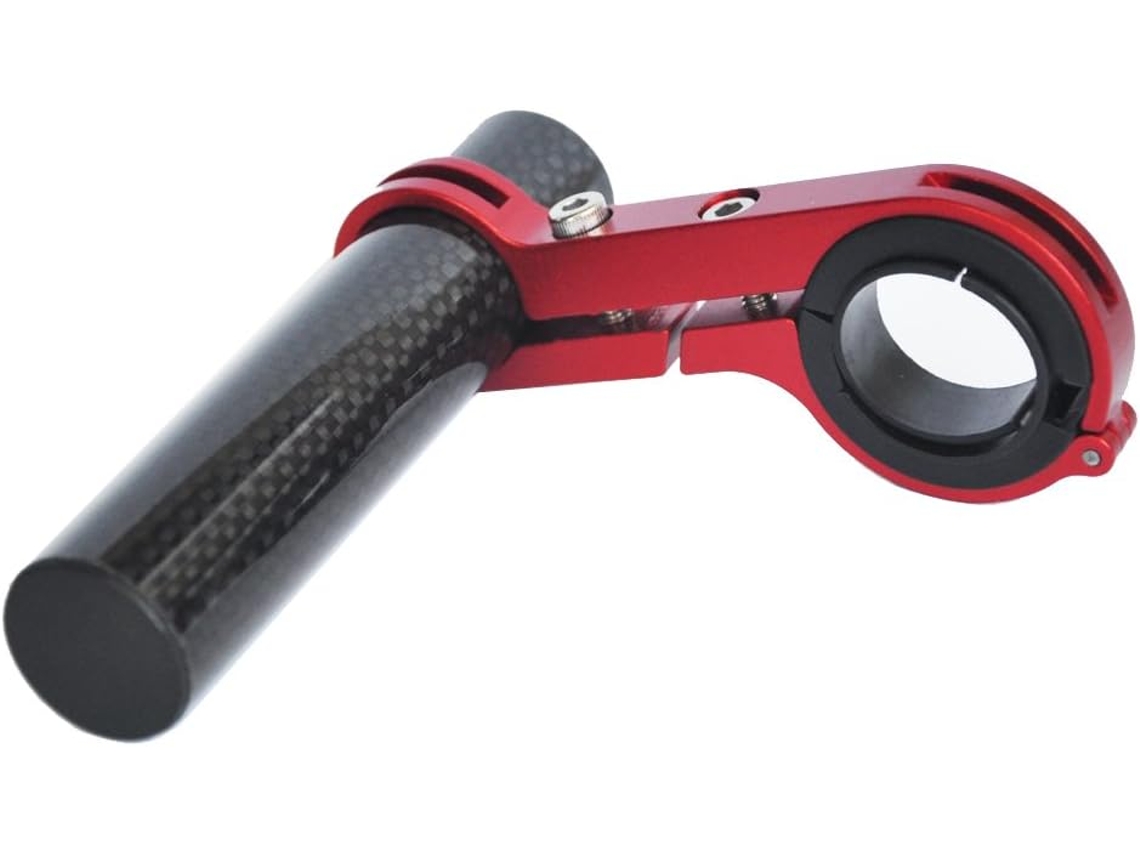 Suporte Extensor De Guidão, Alumínio, Para Velocímetro, Farol, Vermelho