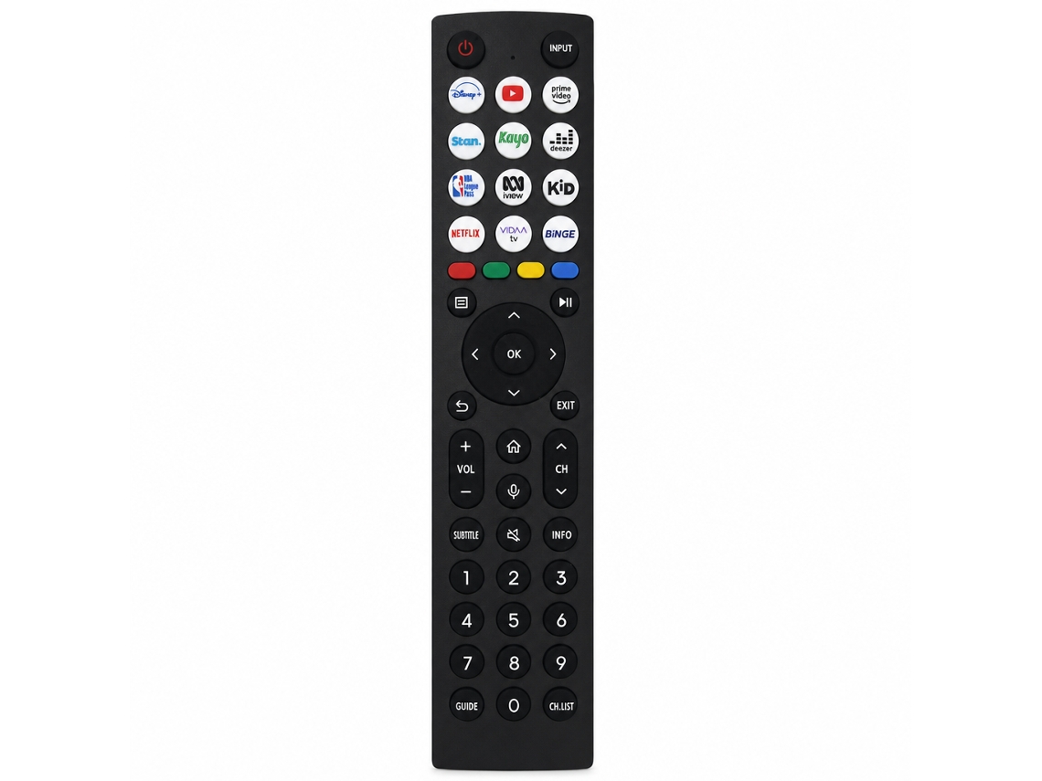 Comando À Distância Para Tv Compatível Com Hisense Erf2r36h, Sem Configuração E Sem Controlo Por Voz_dae
