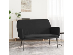 Vidaxl Banco 108x79x79 Cm Veludo Preto
