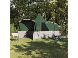 Vidaxl Tenda Teepee Para 8 Pessoas 8 Pessoa Verde