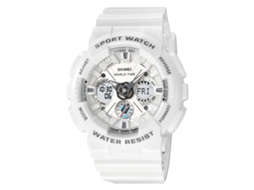 Reloj Hombre Skmei Deportivo Digital Impermeable 50m Alarma Cronómetro Hora Mundial