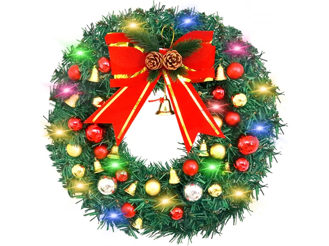 Decoração Fantástica, Iluminação, Placa de Boas-Vindas Clássica, Guirlanda Sazonal, Enfeite para Pendurar