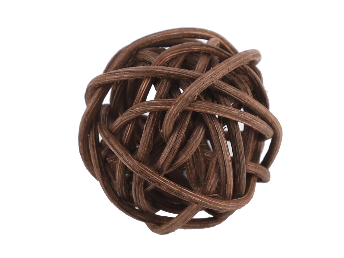 Sepak Takraw (especificação 3cm) (cor Café) Eoocoo