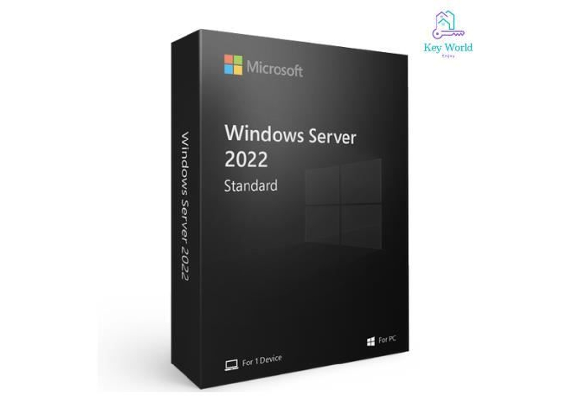 Windows Server 2022 Padrão 16 Núcleos Microsoft