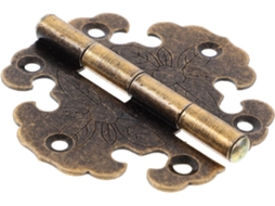 Conjunto De 4 Dobradiças Vintage Cobre Para Portas Armários, Caixas