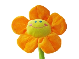 Ats muñeco de Peluche Girasol Simulado Cartoon 90cm/35.4in Naranja para Fiestas de Boda Y Partidos