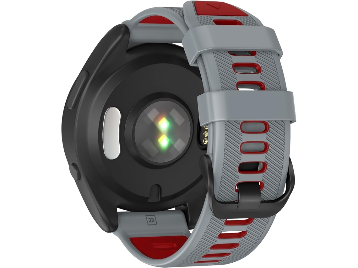 Pulseira de Silicone para Garmin Forerunner 22 Mm Resistente | S/MARCA