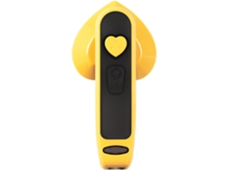 Peça Mini Ferro Portátil, Vapor Portátil Aquaforge (amarelo)