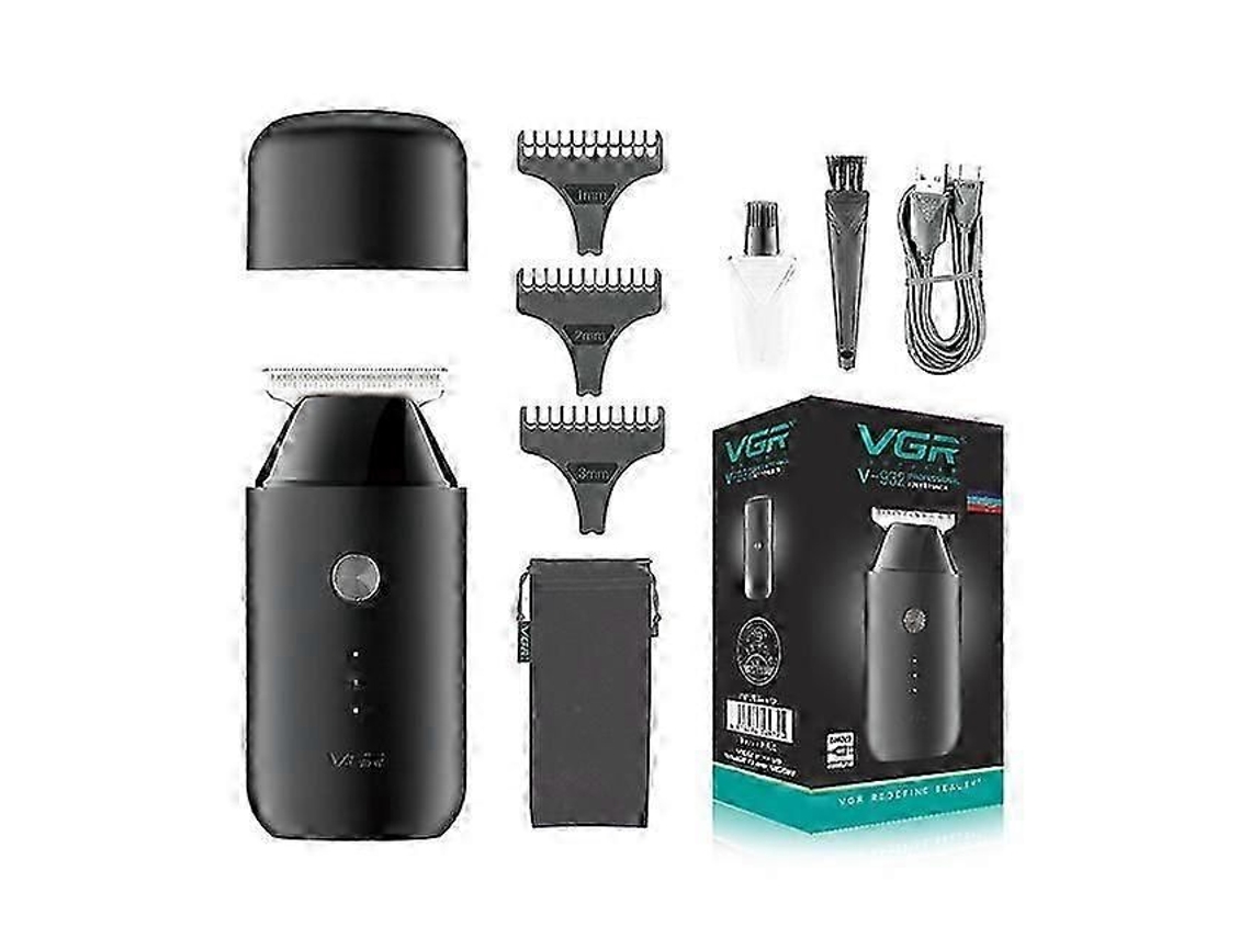 Mini Máquina De Cortar Cabelo Profissional Zero, Aparador De Barba Elétrico Sem Fio Recarregável Para Homens V-932 2025