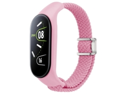 Xdfind Capa, Compatível Com Relógio Pulseira Integrada Trançada E Fecho Magnético Para Xiaomi Mi Band 7/ 6/ 5/ 4/ 3, Construção Cuidada