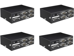 4x Mt rs104 Divisor de Chave Serial Ativa Rs232 1 para 4 Bidirecional SFUSHOS