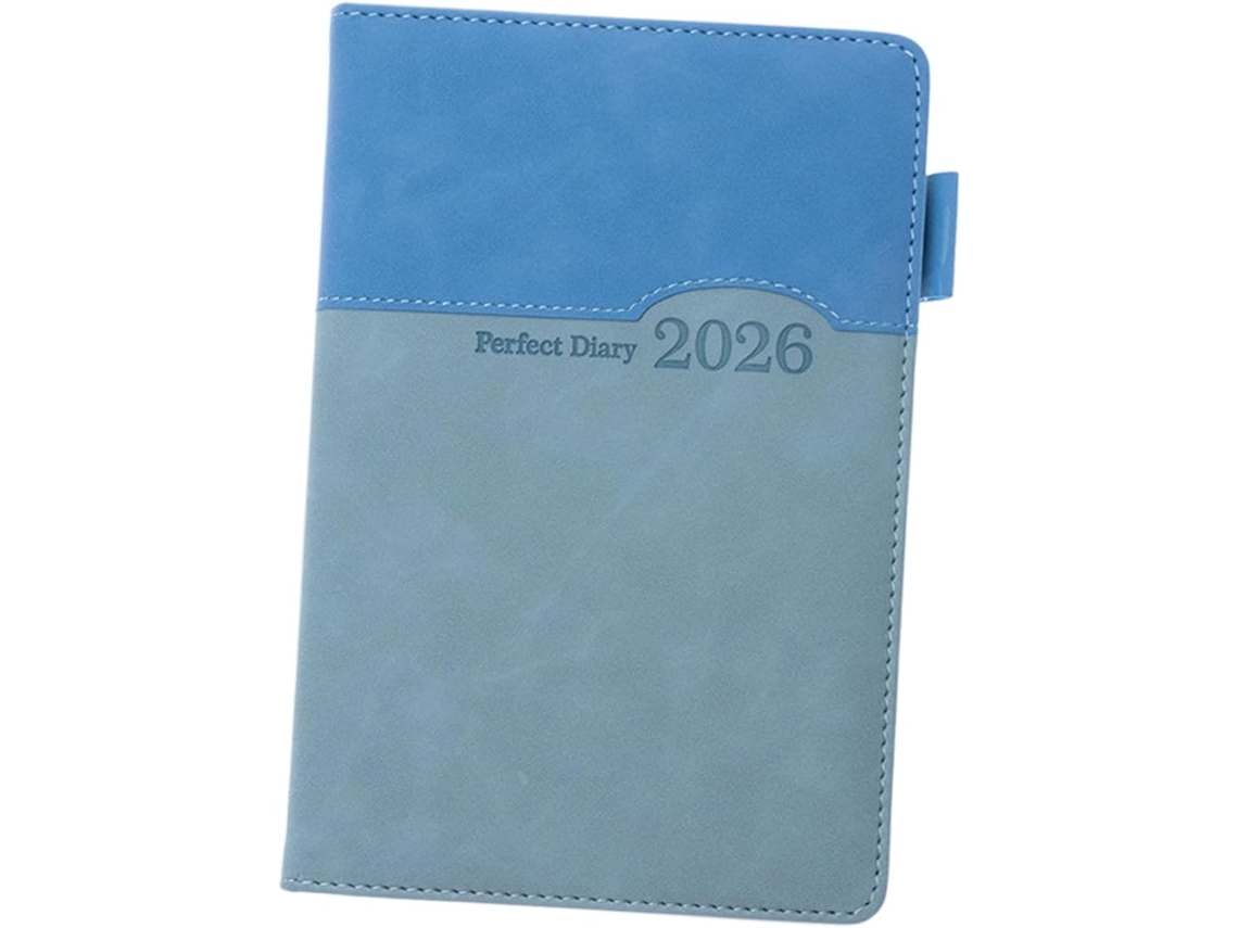 Agenda SFUSHOS 2026 com 400 páginas, diária, com horários